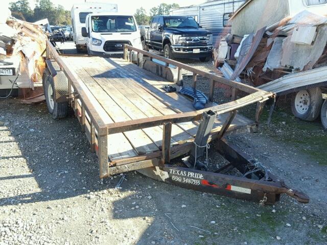 1B9G2HBE58A624132 - 2008 UTILITY TRAILER BROWN photo 1