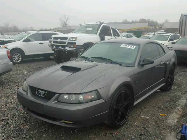 1FAFP42X23F307782 - 2003 FORD MUSTANG GT GRAY photo 2