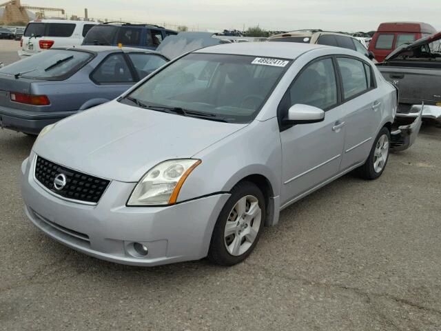 3N1AB61E08L745795 - 2008 NISSAN SENTRA 2.0 SILVER photo 2