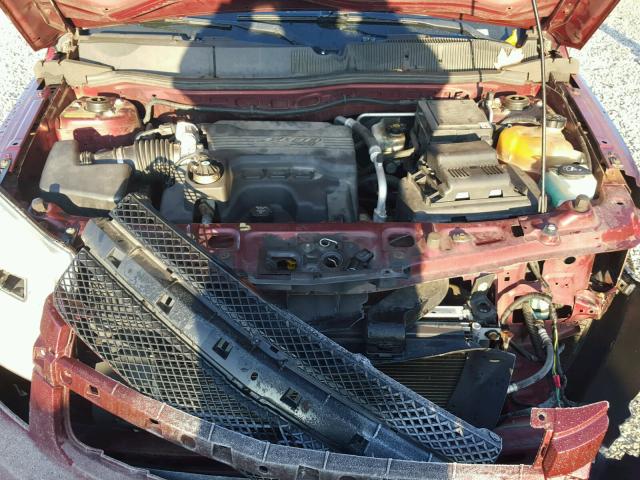 2CNDL73FX76075321 - 2007 CHEVROLET EQUINOX LT RED photo 7