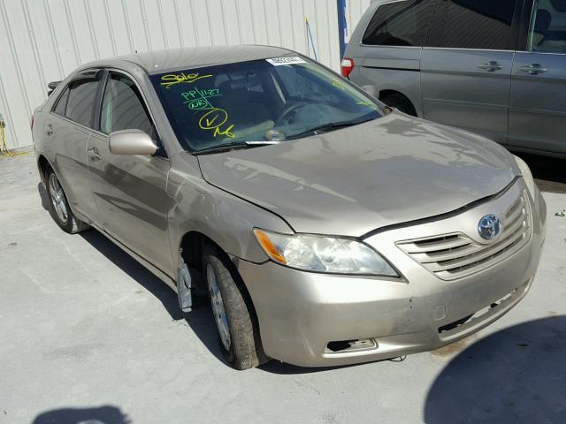 4T1BE46K17U518935 - 2007 TOYOTA CAMRY NEW GOLD photo 1