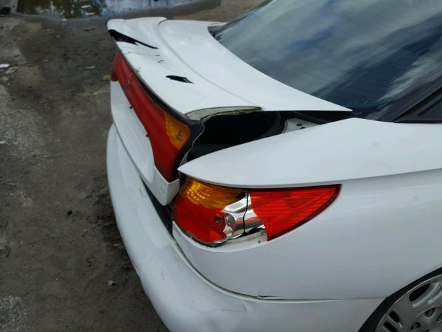 1G8ZY12761Z265352 - 2001 SATURN SC2 WHITE photo 9