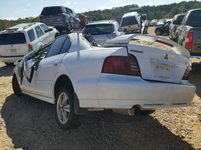 4A3AA46L8XE123260 - 1999 MITSUBISHI GALANT ES WHITE photo 3