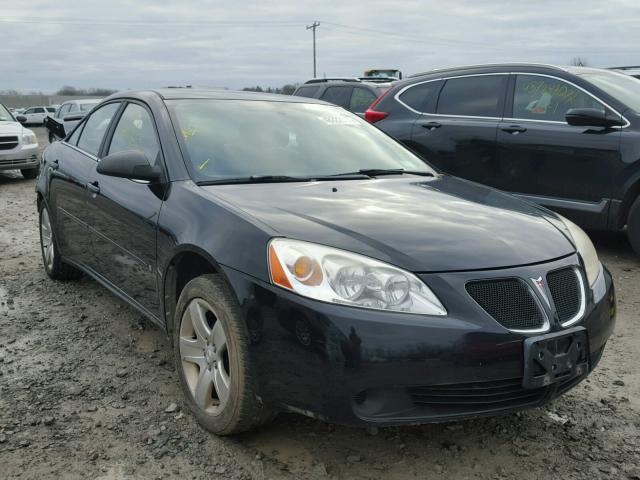 1G2ZG58B574257295 - 2007 PONTIAC G6 BASE BLACK photo 1