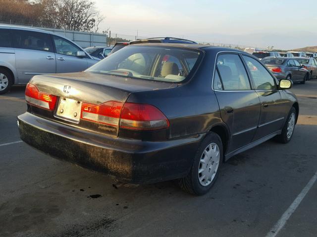 1HGCG66592A116231 - 2002 HONDA ACCORD LX BLACK photo 4