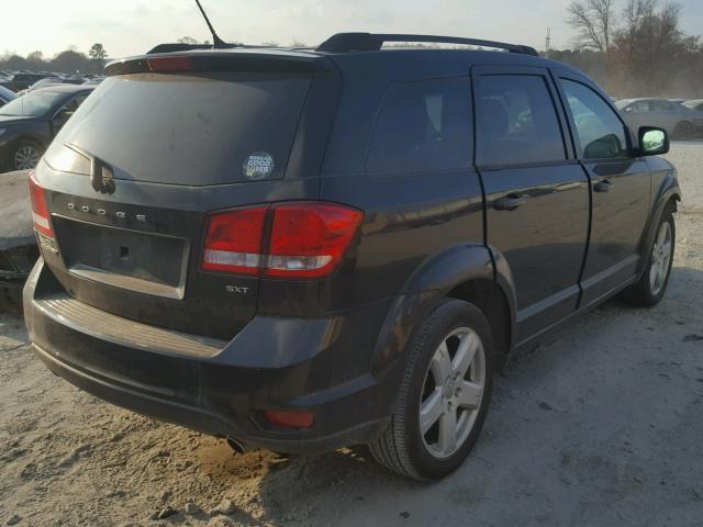 3C4PDCBG9CT304837 - 2012 DODGE JOURNEY SX BLACK photo 4