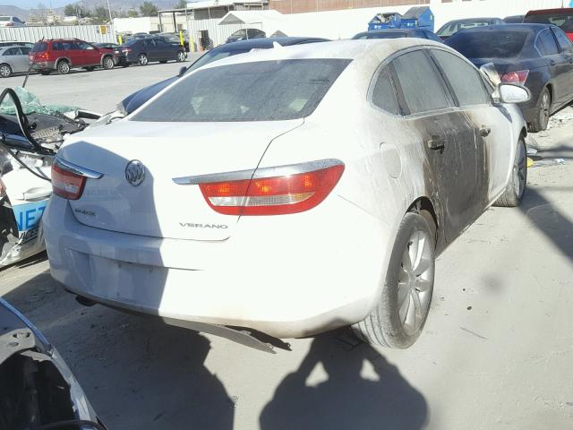 1G4PP5SK7D4211941 - 2013 BUICK VERANO WHITE photo 4