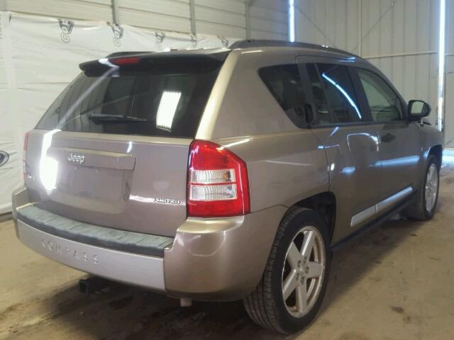 1J8FF57WX7D273863 - 2007 JEEP COMPASS LI GOLD photo 4