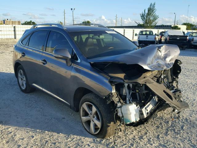 2T2ZK1BA9FC203217 - 2015 LEXUS RX 350 GREEN photo 1