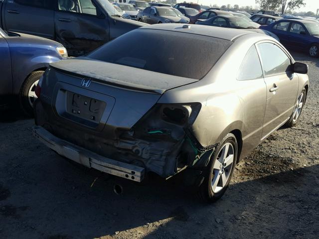 2HGFG12816H552742 - 2006 HONDA CIVIC EX SILVER photo 4