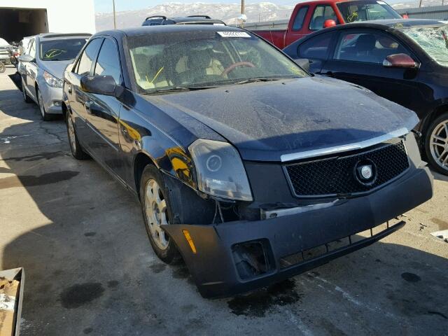 1G6DM577440122990 - 2004 CADILLAC CTS BLACK photo 1