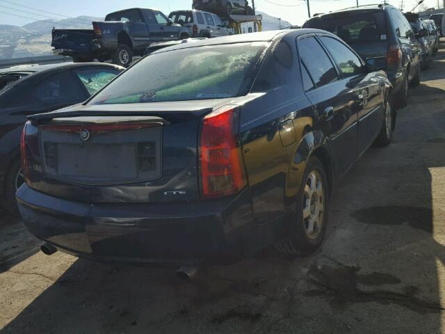 1G6DM577440122990 - 2004 CADILLAC CTS BLACK photo 4