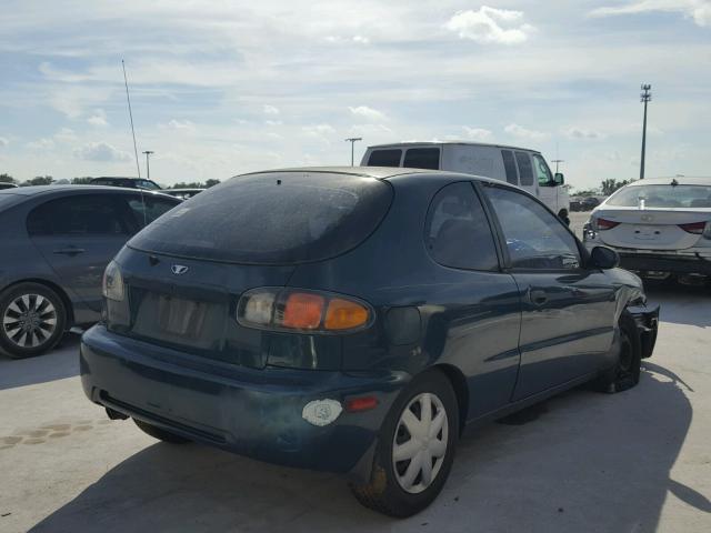 KLATA22651B645473 - 2001 DAEWOO LANOS S მწვანე ფოტო 4