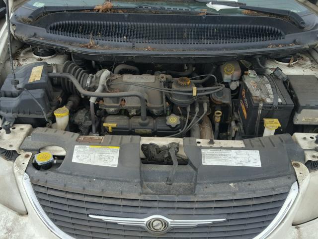 1C4GP44R94B529497 - 2004 CHRYSLER TOWN & COU WHITE photo 7