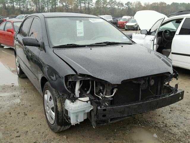 JTDBR32E852066476 - 2005 TOYOTA COROLLA CE BLACK photo 1