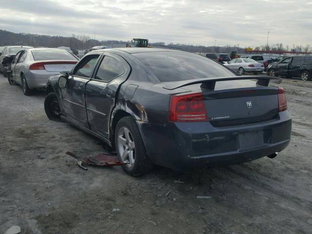 2B3KA43G57H713277 - 2007 DODGE CHARGER SE BLUE photo 3