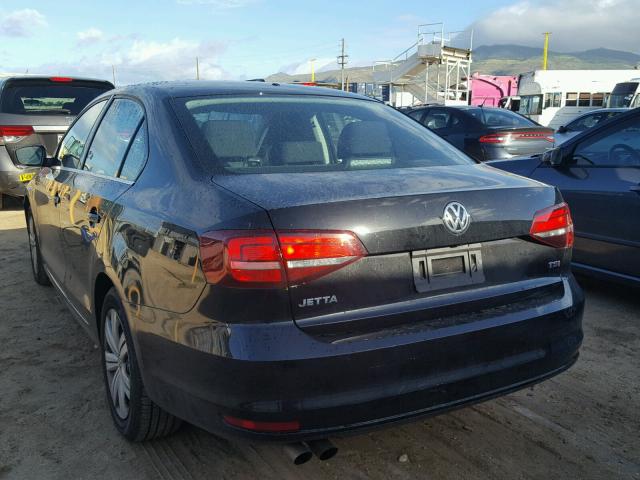 3VW2B7AJ1HM410816 - 2017 VOLKSWAGEN JETTA S Qara foto 3