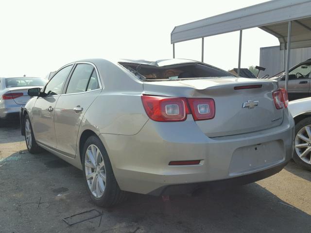 1G11H5SA9DF249134 - 2013 CHEVROLET MALIBU LTZ 金色 照片 3