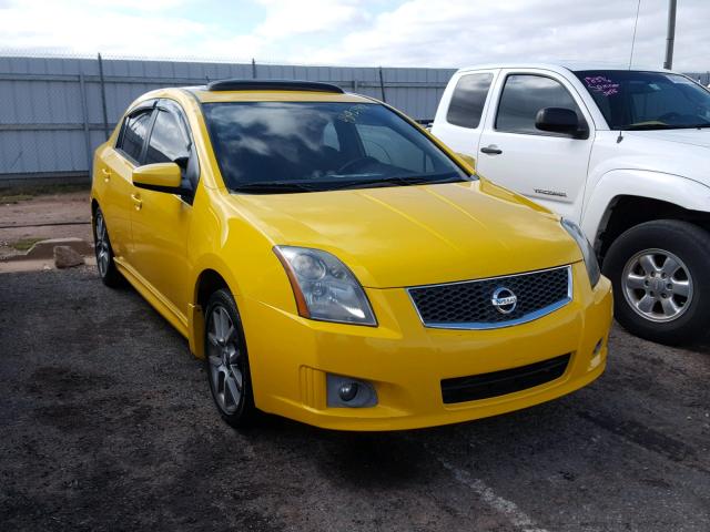 3N1CB61E67L696268 - 2007 NISSAN SENTRA SE- YELLOW photo 1