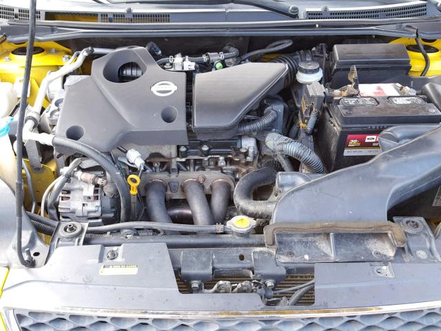 3N1CB61E67L696268 - 2007 NISSAN SENTRA SE- YELLOW photo 7