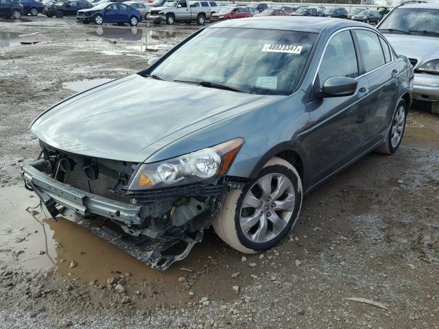 1HGCP26879A088149 - 2009 HONDA ACCORD EXL GREEN photo 2