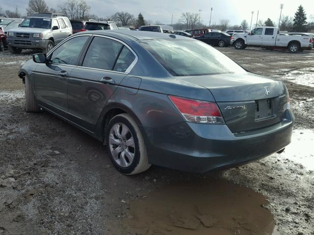 1HGCP26879A088149 - 2009 HONDA ACCORD EXL GREEN photo 3