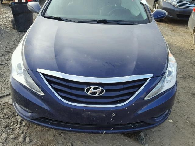 5NPEB4AC9CH311904 - 2012 HYUNDAI SONATA GLS BLUE photo 7