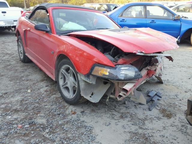1FAFP45X6YF273879 - 2000 FORD MUSTANG GT RED photo 1