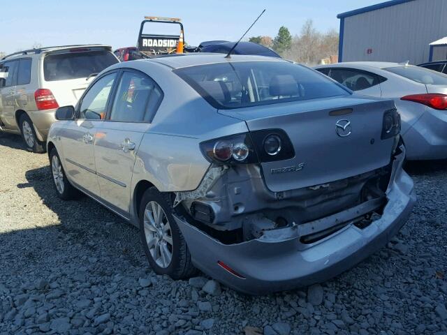 JM1BK12F871685914 - 2007 MAZDA 3 I SILVER photo 3