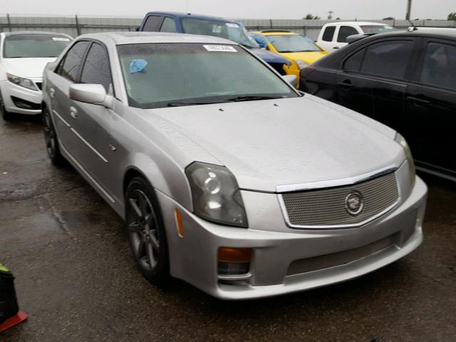 1G6DN56S750158760 - 2005 CADILLAC CTS-V SILVER photo 1