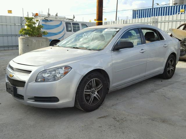 1G1ZA5E16BF351295 - 2011 CHEVROLET MALIBU LS Gümüş foto 2