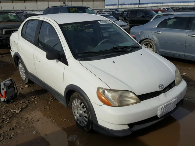 JTDBT1235Y0094210 - 2000 TOYOTA ECHO WHITE photo 1