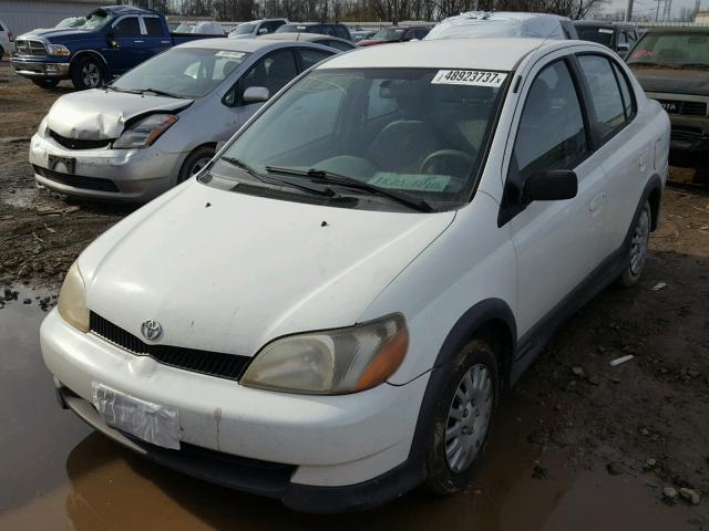 JTDBT1235Y0094210 - 2000 TOYOTA ECHO WHITE photo 2