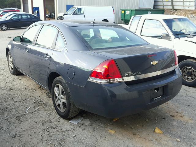 2G1WB58K981322264 - 2008 CHEVROLET IMPALA LS GRAY photo 3