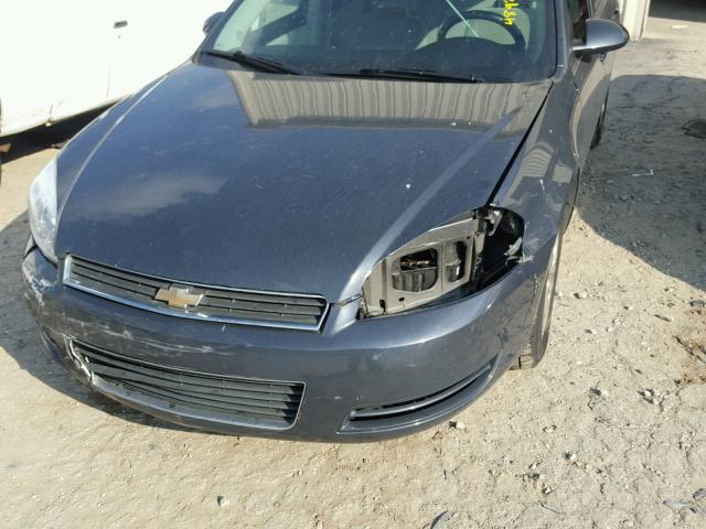 2G1WB58K981322264 - 2008 CHEVROLET IMPALA LS GRAY photo 9