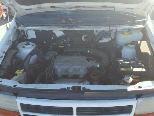 2B4GH2538SR338578 - 1995 DODGE CARAVAN WHITE photo 7