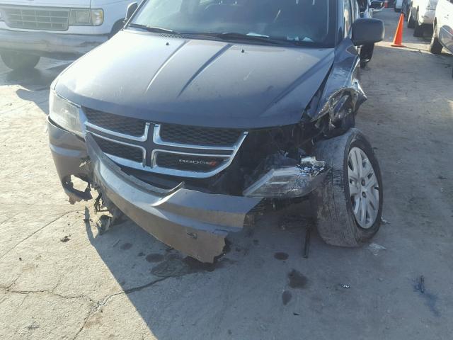 3C4PDCAB0ET238526 - 2014 DODGE JOURNEY SE CHARCOAL photo 9