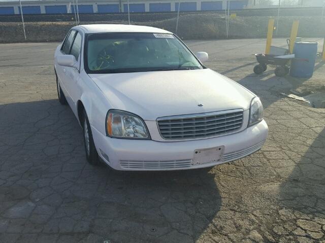 1G6KD54Y64U135303 - 2004 CADILLAC DEVILLE WHITE photo 1