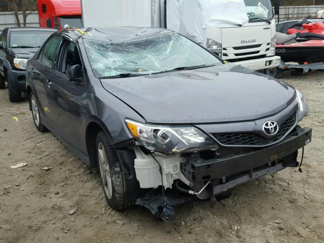 4T1BF1FKXEU350205 - 2014 TOYOTA CAMRY L GRAY photo 1