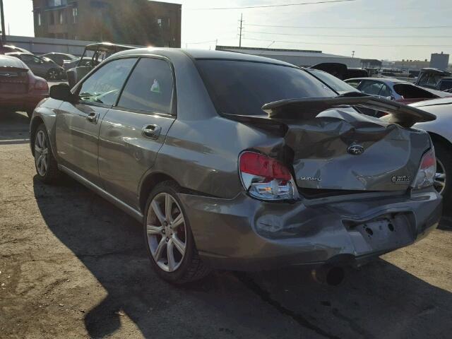 JF1GD79686G512470 - 2006 SUBARU IMPREZA WR SILVER photo 3