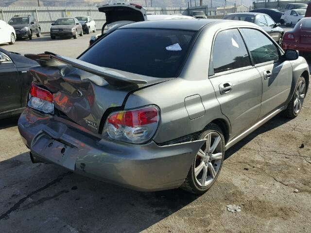 JF1GD79686G512470 - 2006 SUBARU IMPREZA WR SILVER photo 4