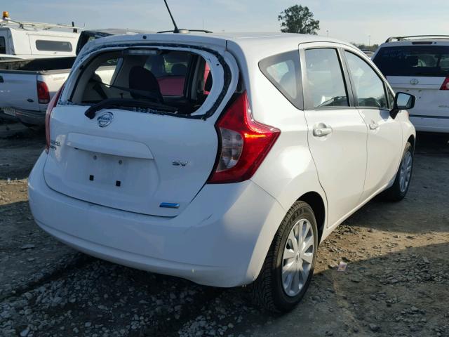 3N1CE2CP1GL396281 - 2016 NISSAN VERSA NOTE WHITE photo 4