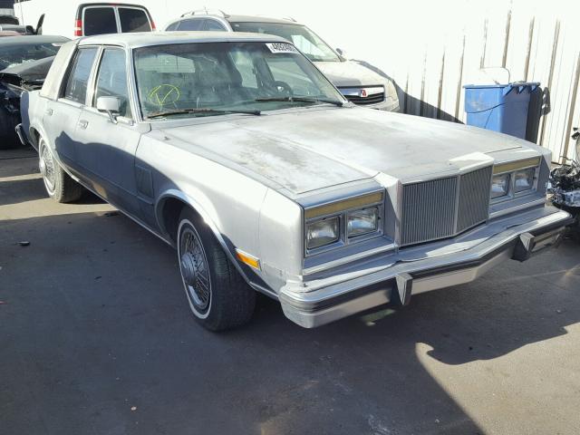 1C3BF66P9GX553394 - 1986 CHRYSLER FIFTH AVEN GRAY photo 1