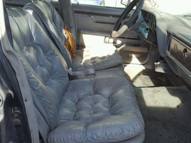 1C3BF66P9GX553394 - 1986 CHRYSLER FIFTH AVEN 灰色 照片 5