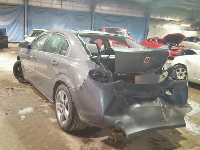 1G8ZS57B88F206644 - 2008 SATURN AURA XE GRAY photo 3