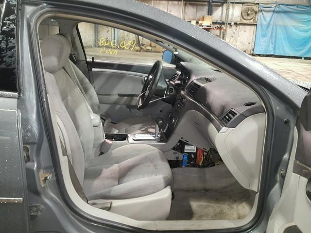 1G8ZS57B88F206644 - 2008 SATURN AURA XE GRAY photo 5