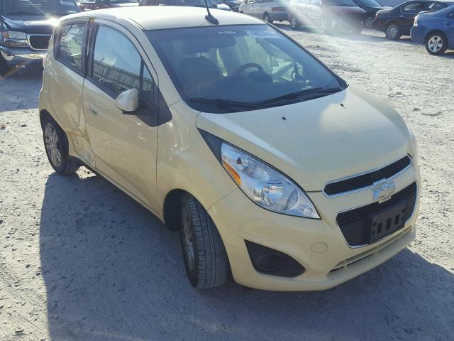 KL8CB6S92DC530375 - 2013 CHEVROLET SPARK LS YELLOW photo 1