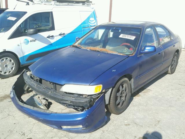 JHMCD555XRC118764 - 1994 HONDA ACCORD EX BLUE photo 2