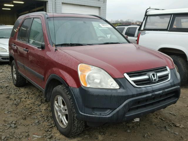 JHLRD78892C009346 - 2002 HONDA CR-V EX RED photo 1