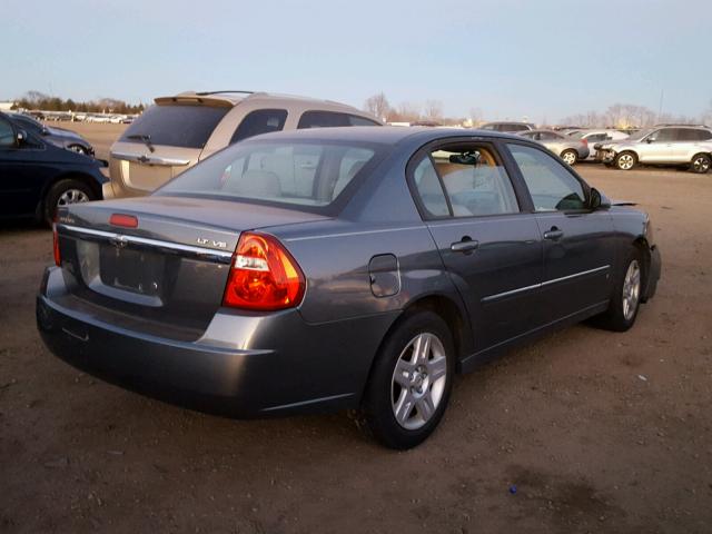 1G1ZT51886F258667 - 2006 CHEVROLET MALIBU LT GRAY photo 4